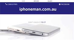 Desktop Screenshot of iphoneman.com.au