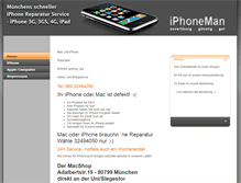 Tablet Screenshot of iphoneman.de